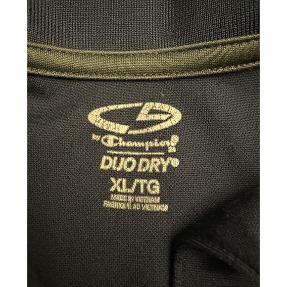 Men's Champion Duo Dry Navy Collared Performance Polo - Sz XL - Picture 7 of 9